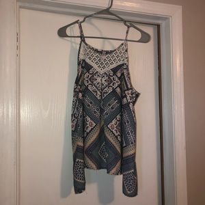 Xhileration size XXL flowy tank top